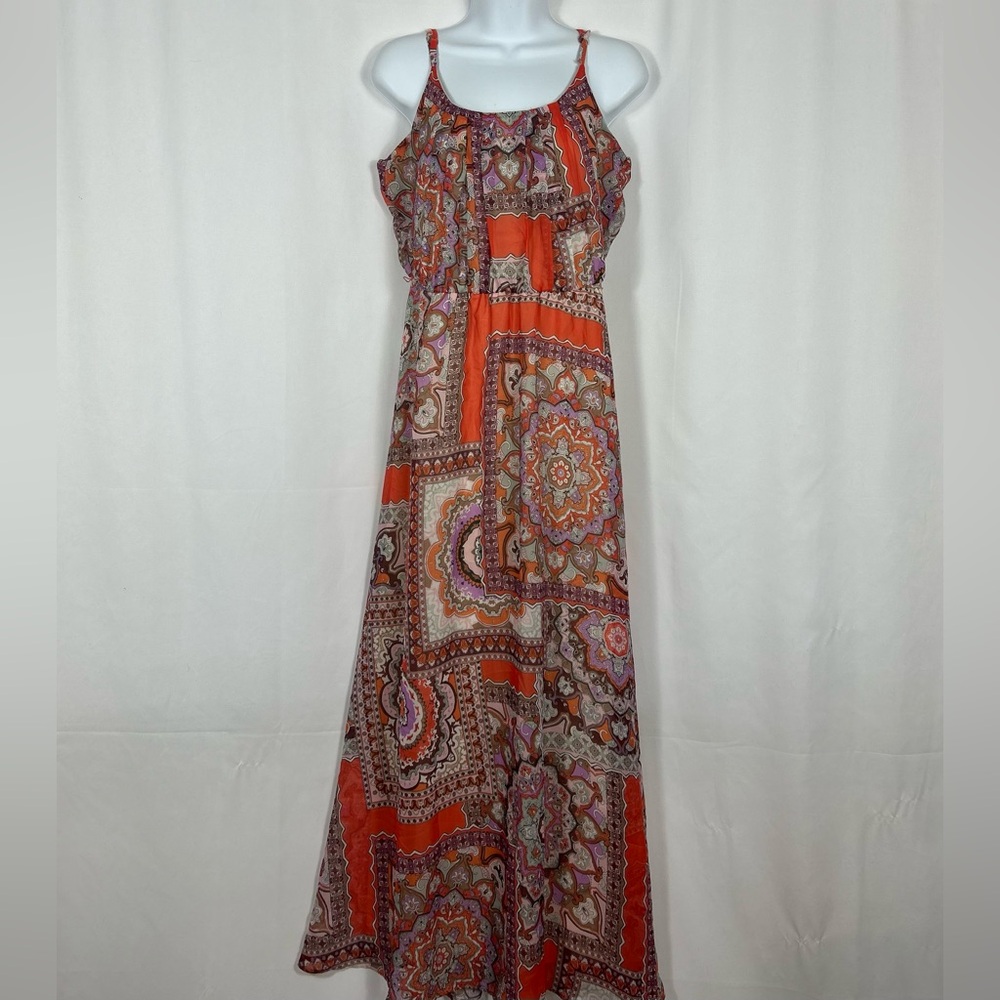 Metaphor Adjustable Spaghetti Strap Maxi Dress 6 - image 1